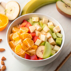 Wall Mural - bowl of fruit