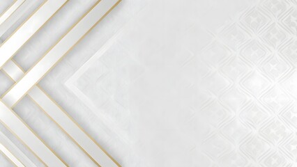 Wall Mural - minimalistic white gold abstract luxury backgr
