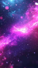 Wall Mural - cosmic energy stream, nebula background