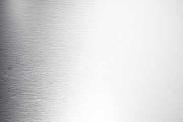 Poster - Grainy metallic gray metal texture showcasing a sleek, silver surface.