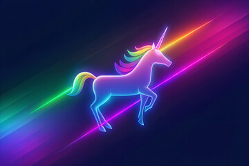 Wall Mural - Unicorn Light. Purple Shiny Background. Pink Abstract Gradient. Hologram Texture. Blur Effect. Abstract Gradient. Pearlescent Background. Vibrant Surface.