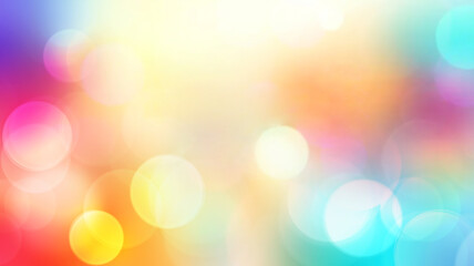 Wall Mural - bubbles rainbow color background.easter wallpaper.