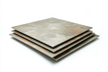 Poster - High-quality vinyl tiles displayed in a clean studio setting with empty space for design versatility