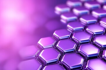 Poster - Abstract geometric background Hexagons design for medical, science and digital technology Molecular structure and molecule dna