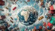 © nikomsolftwaer - Global trade disruption impact analysis worldwide conceptual image digital environment economic viewpoint trade dynamics