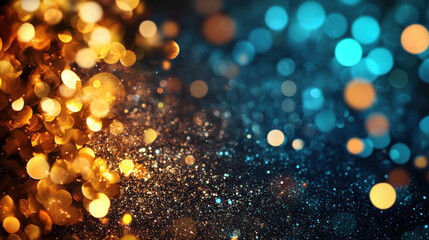 Wall Mural - Glittery background, A high-fidelity PNG image featuring a bronze glitter background with light flares, ideal for various design projects.