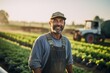 © Baba Images - Portrait of a middle aged male sustainable farmer in USA