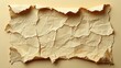© Chano_1_na - Crumpled Aged Paper Texture With Torn Edges for Background and Design Elements