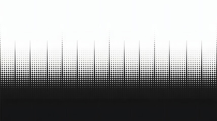 Poster - Audio Spectrum Visual: A dynamic and evocative representation of sound, visualized through a striking graphic that transitions seamlessly from dark to light.