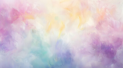 Poster - Soft pastel abstract background with gentle hues blending seamlessly