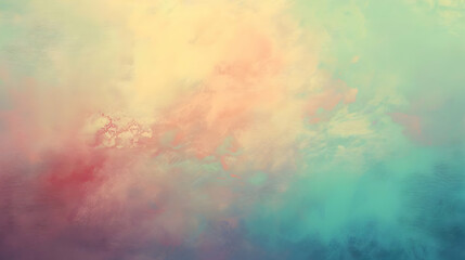 Poster - Soft pastel abstract background with gentle hues blending harmoniously