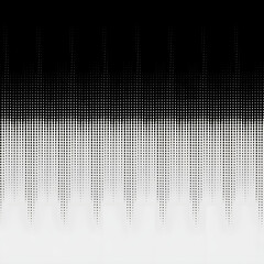 Poster - abstract wave pattern in black and white: a striking abstract design showcases a captivating wave pa