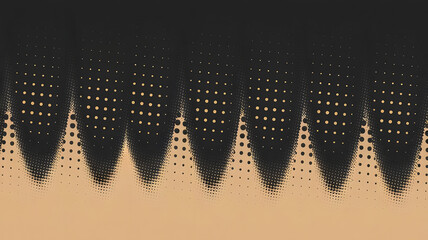 Poster - Abstract Dot Shadows: An intriguing abstract composition featuring a series of dot patterns creating dynamic shadows across a surface, offering a play of light and form.