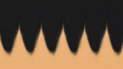 Poster - abstract wavy pattern: a visually striking abstract design with a dynamic wavy pattern, blending dar