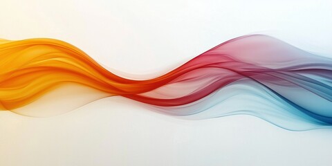 Poster - A simple horizontal banner with a smooth gradient and clean edges, on a white background. 