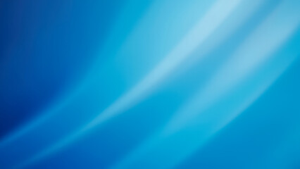 Poster - Abstract Blue Background with Smooth Curves and Soft Light Creating a Serene and Calming Atmosphere for Creative Projects