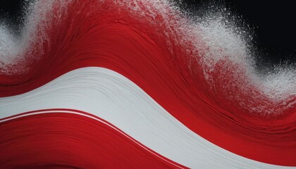 Poster - Abstract Red and Black Background Design
8