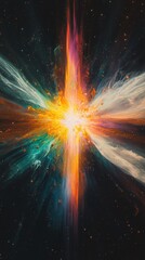 Poster - Cosmic Radiance, An Explosion of Light and Color in Deep Space