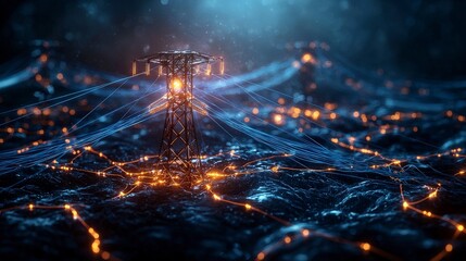 Poster - Empowering communities through energy democratization visualization of power networks amidst digital landscapes