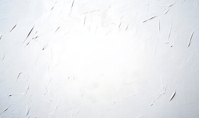 Poster - Textured white wall with empty space in the center, ideal for backgrounds and design projects.