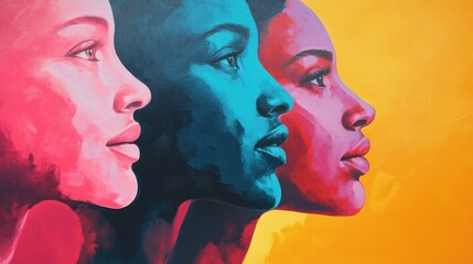 Fototapete - Creating gendersensitive policies promotes inclusivity.