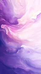 Poster - Ethereal lavender cloudscape, dreamlike texture with subtle gradations