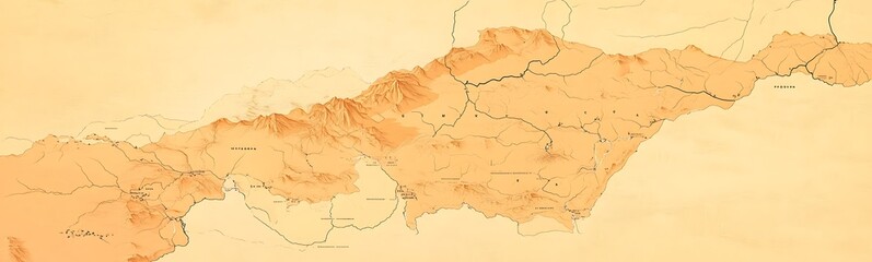 Poster - Modern minimalist vector map design of Mongolia, suitable for various graphic and commercial applications.