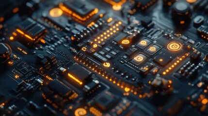 Fototapete - Supporting ethical innovation practices ensures responsible technology.