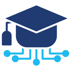 Sticker - Education Technology Icon