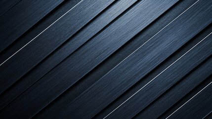 Poster - Sleek brushed stainless steel surface with diagonal lines and shiny finish, creating modern and industrial aesthetic