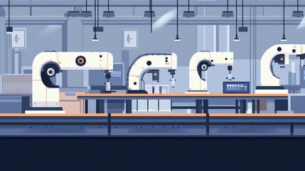 Poster - Modern Industrial Robotics in a High-Tech Manufacturing Facility