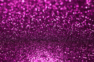 Wall Mural - pink magenta glitter bokeh background with defocused sparkling lights, abstract shiny texture. holid