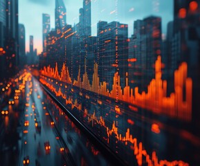 Poster - Cityscape at Night