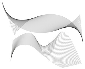 Poster - black and white abstract background