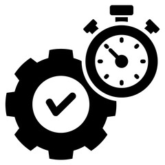 Poster - Efficiency Icon
