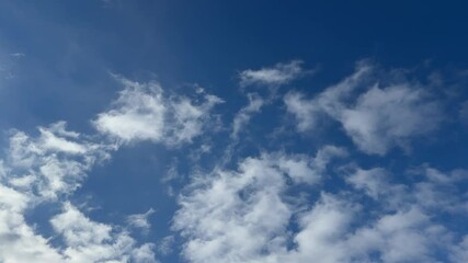 Wall Mural - Beautiful clouds in the sky.