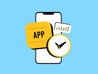 Poster - average app session duration as key user engagement metric. mobile session lengths help analyze user