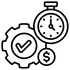 Poster - Efficiency Icon