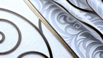 Wall Mural - elegant black gold luxury abstract texture wit