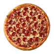 © Jonhy - deliciosa Pizza de pepperoni, vista aerea