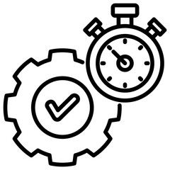 Poster - Efficiency Icon
