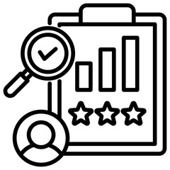 Poster - Performance Review Icon