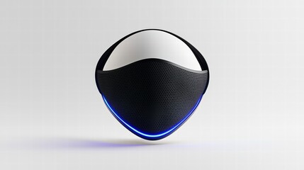 Poster - Advanced Tech Gadget: A sleek, futuristic-looking device, embodies the cutting edge of innovation. The object stands isolated, symbolizing the singularity of progress in a tech-driven era.