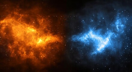 Wall Mural - modernize the aquarius space star concept map, simplifying its image