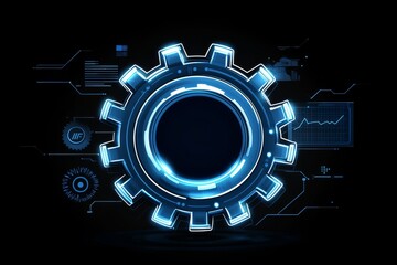 Poster - advanced tech interface: a network of digital innovation