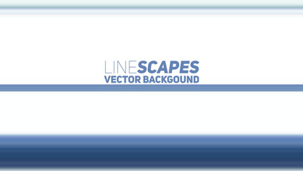 Poster - LineScapes Gradient Background. Minimal Gradient Stripes.