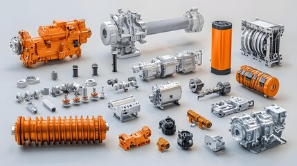 Aufkleber - Hydraulic vs  Pneumatic Systems A Comprehensive Comparison Highlighting the Advantages Differences and Applications of Industrial Machinery Components in Engineering Manufacturing and Automation