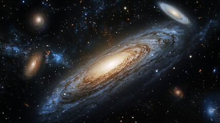 galaxy in space