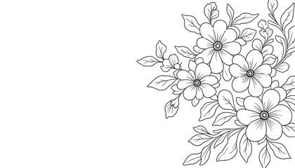  coloring books flower beautiful 