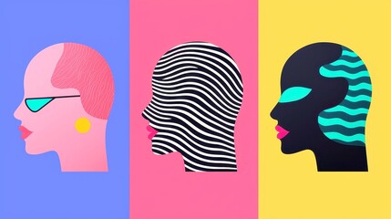 Poster - AI Chatbots in Environmental Conservation, exploring the role of AI in tracking climate change and fostering sustainability through vibrant, geometric pop art designs.